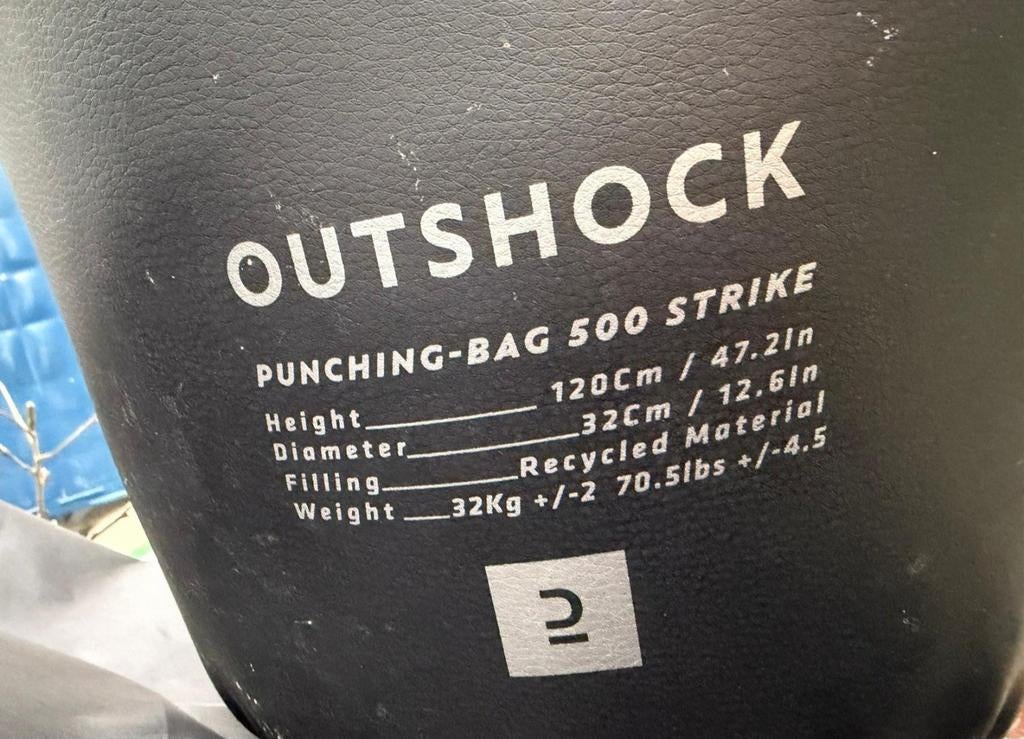 Decathlon Outshock bokszak, Enlèvement