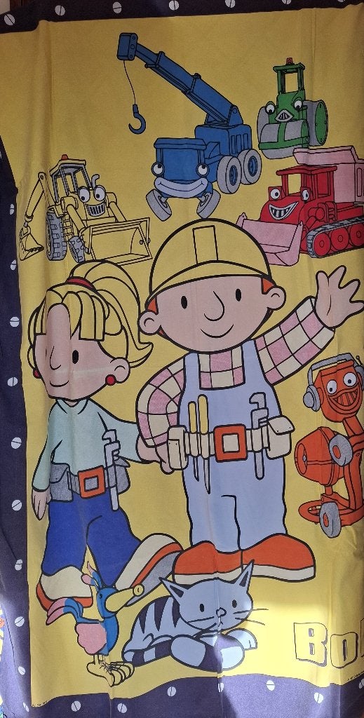Donsovertrek, Kinderen en Baby's, Gebruikt, Blauw, Ophalen of Verzenden, Instopstrook