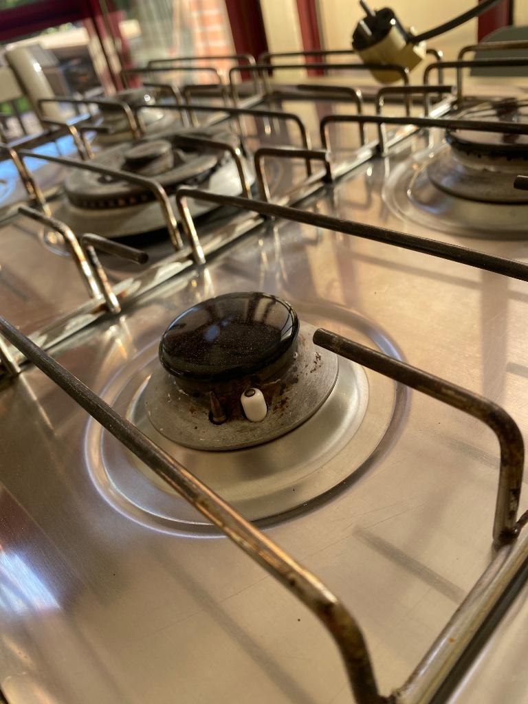 Gasvuur SMEG, Ophalen, Gebruikt, Inbouw, Gas