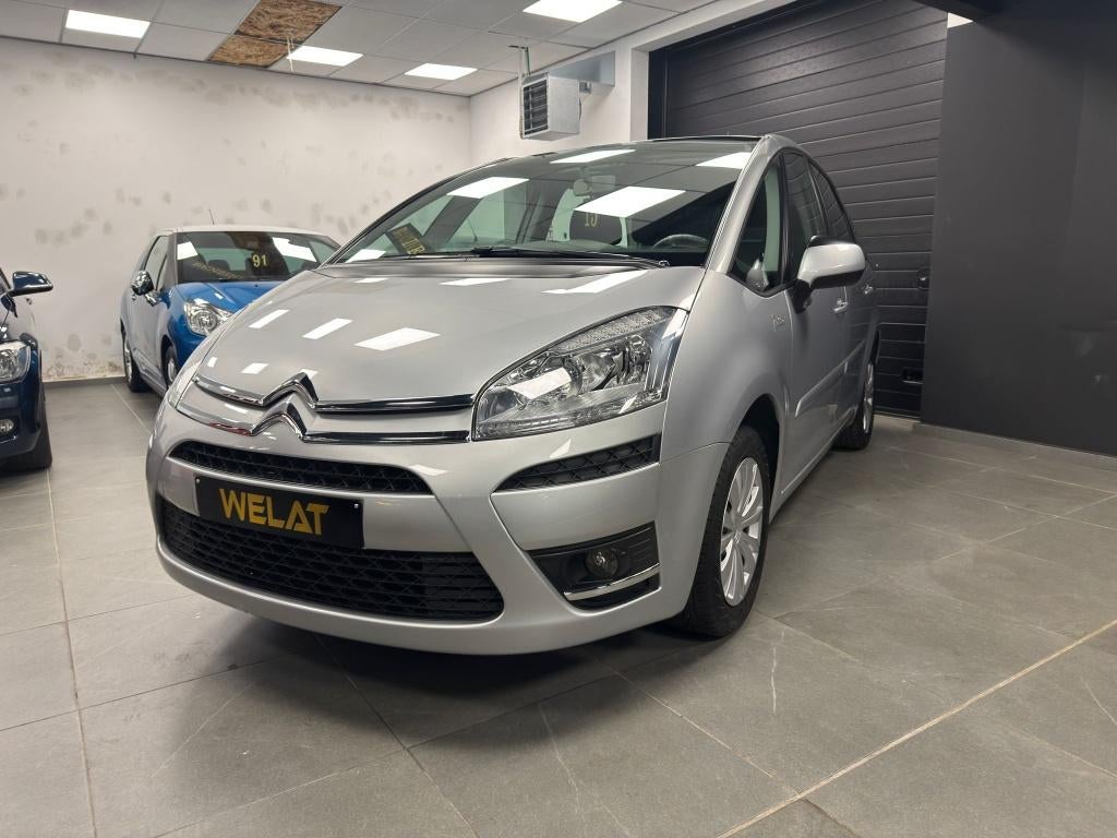 CITROEN C4 PICASSO 1.6 BENZINE/2012/TOP STAAT, Auto's, Citroën, Bluetooth, Euro 5, Zwart, 1600 cc