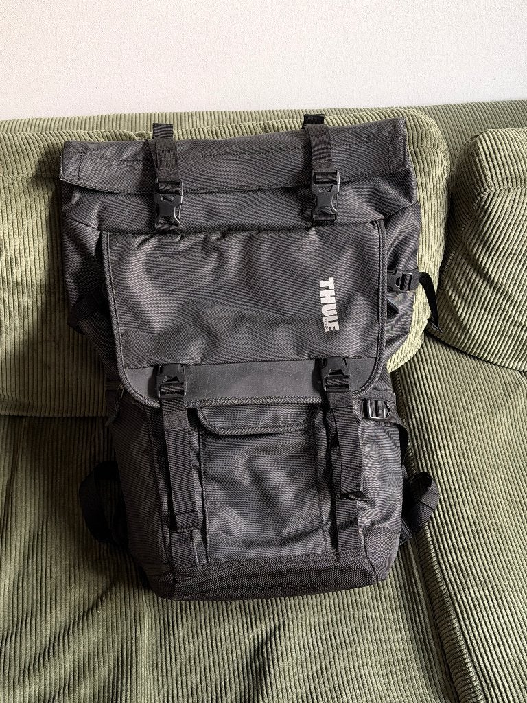 Sac à dos Photo Rolltop Thule Covert DSLR, TV, Hi-fi & Vidéo, Gris, Comme neuf, Enlèvement, Organisation modulable