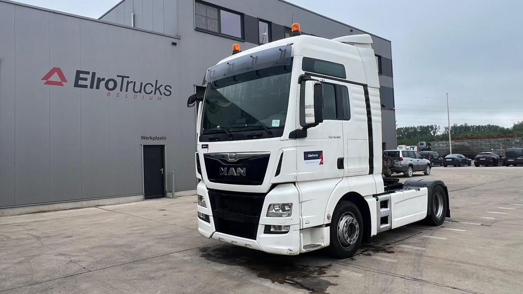 MAN TGX 18.360 (BELGIAN TRUCK / EURO 6 / FRONT STEEL / FORNE, Autos, Camions, 360 ch, Achat, Euro 6, Entreprise