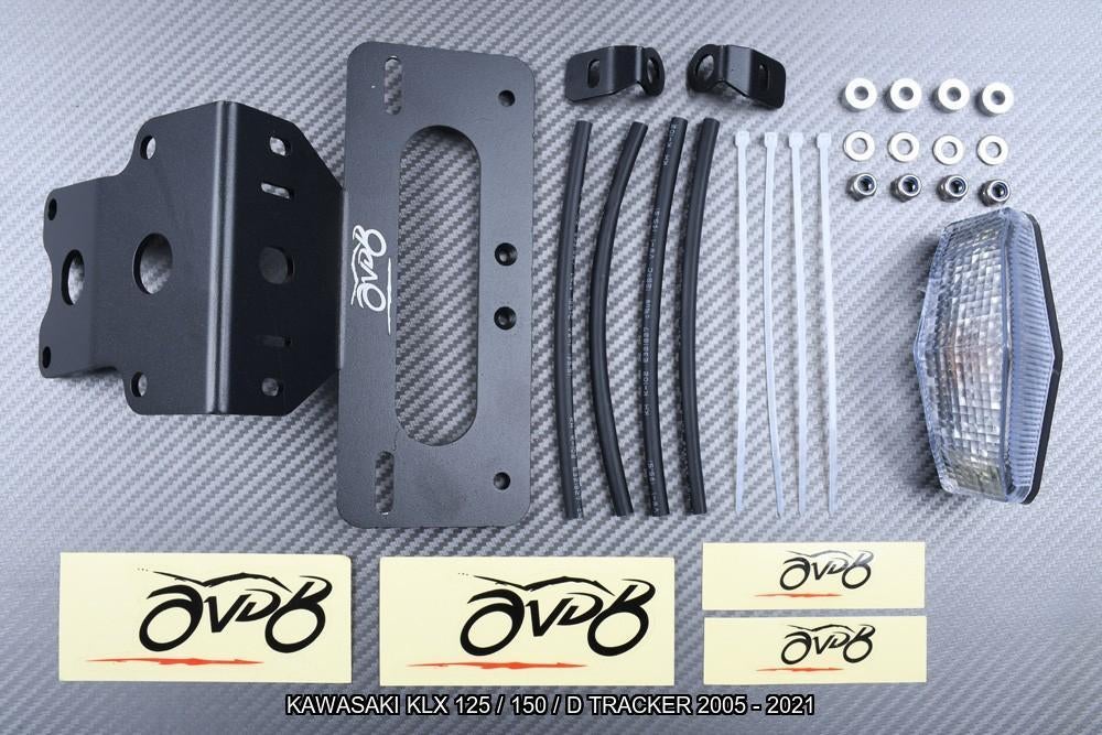 Kentekenplaathouder KAWASAKI KLX 125 150 DTRACKER 2005 2021, Motoren, Ophalen of Verzenden, Nieuw