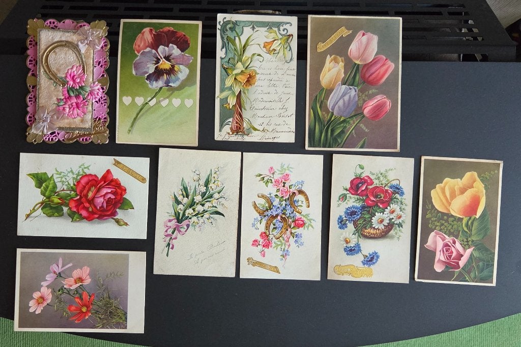 Lot 10 pk bloemen, Verzamelen, Verzenden, Natuur