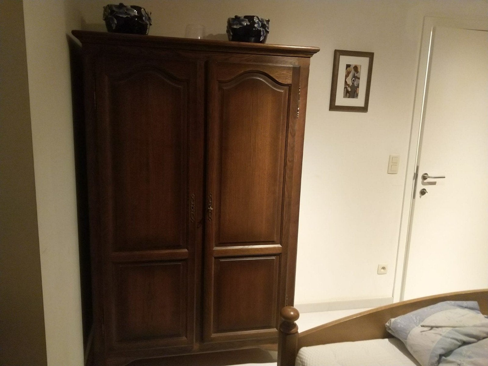 Kleerkast brocante, Enlèvement