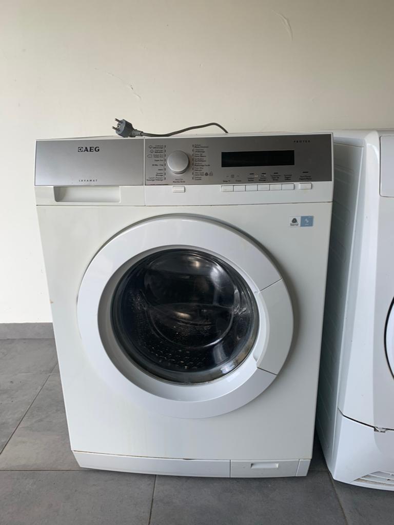 Wasmachine aeg lavamat 8 kg, Ophalen, Zo goed als nieuw
