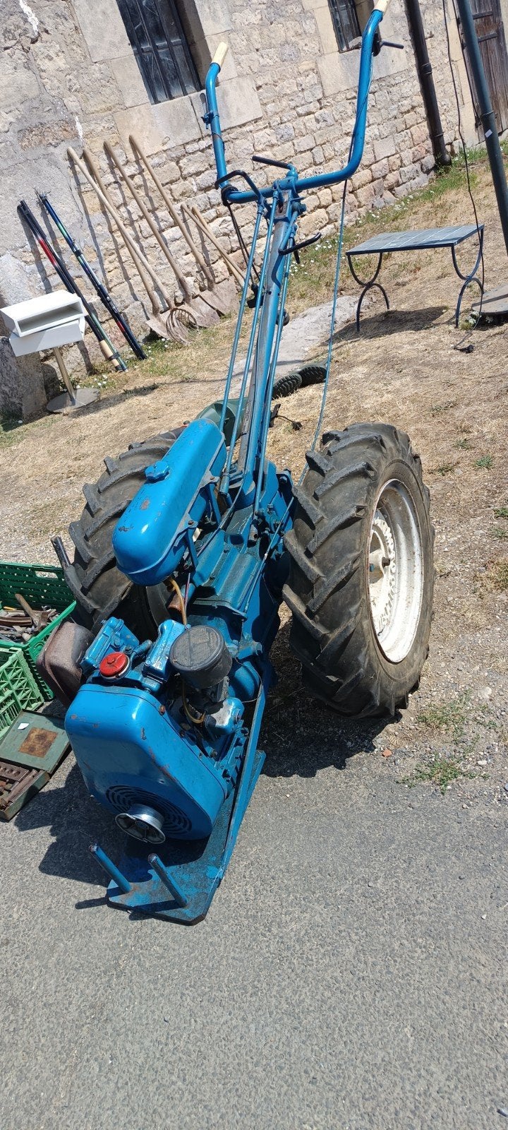 motoculteur courmont type c317 moteur Bernard