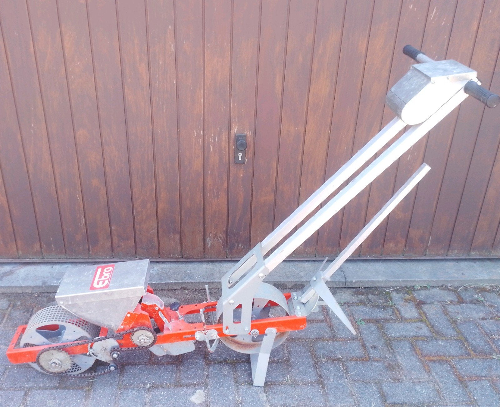 Ebra zaaimachine, Tuin en Terras, Ophalen