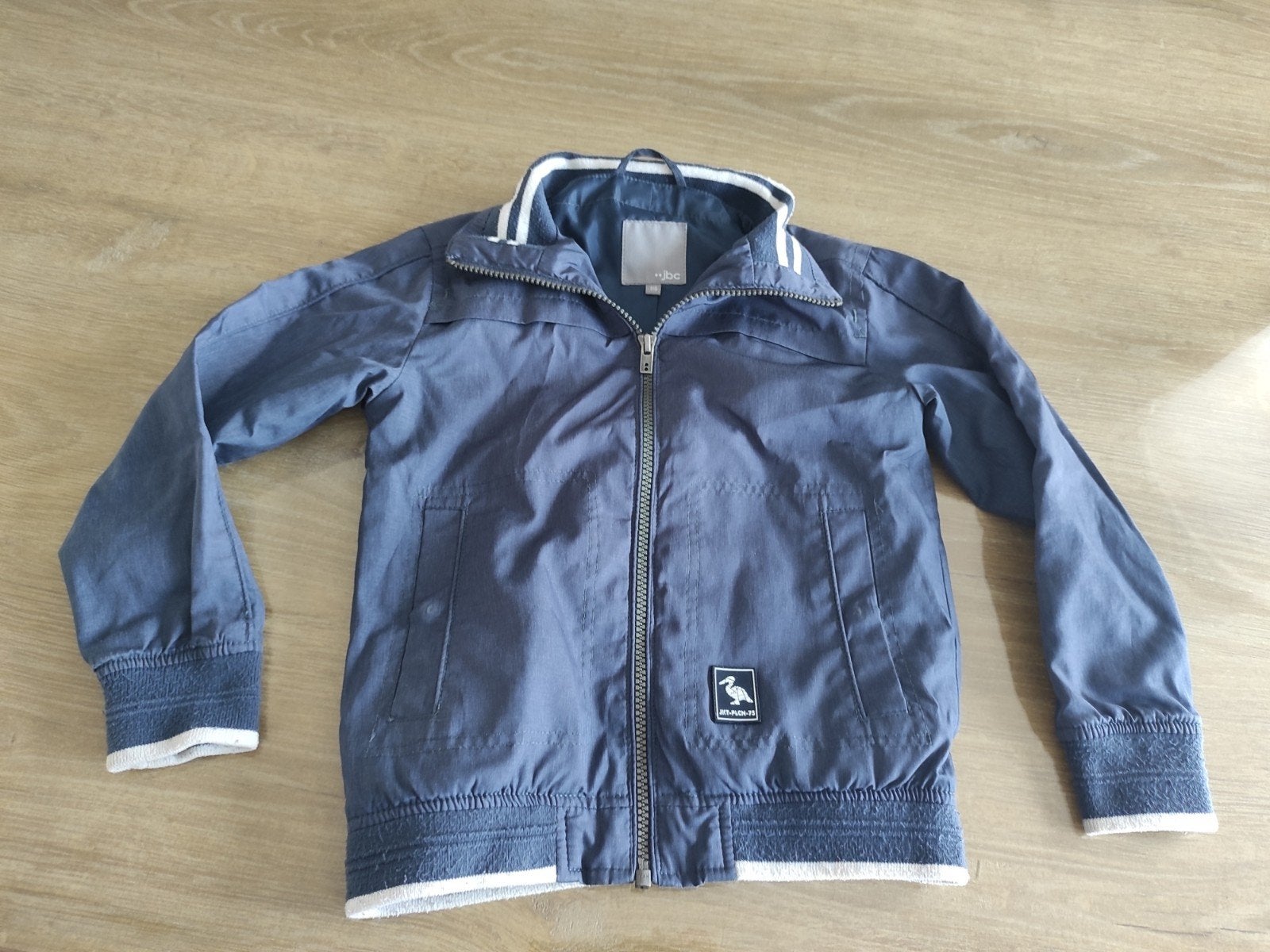 jas jbc mt 116, Kinderen en Baby's, Kinderkleding | Maat 116, Ophalen of Verzenden, Zo goed als nieuw, JBC, Jas