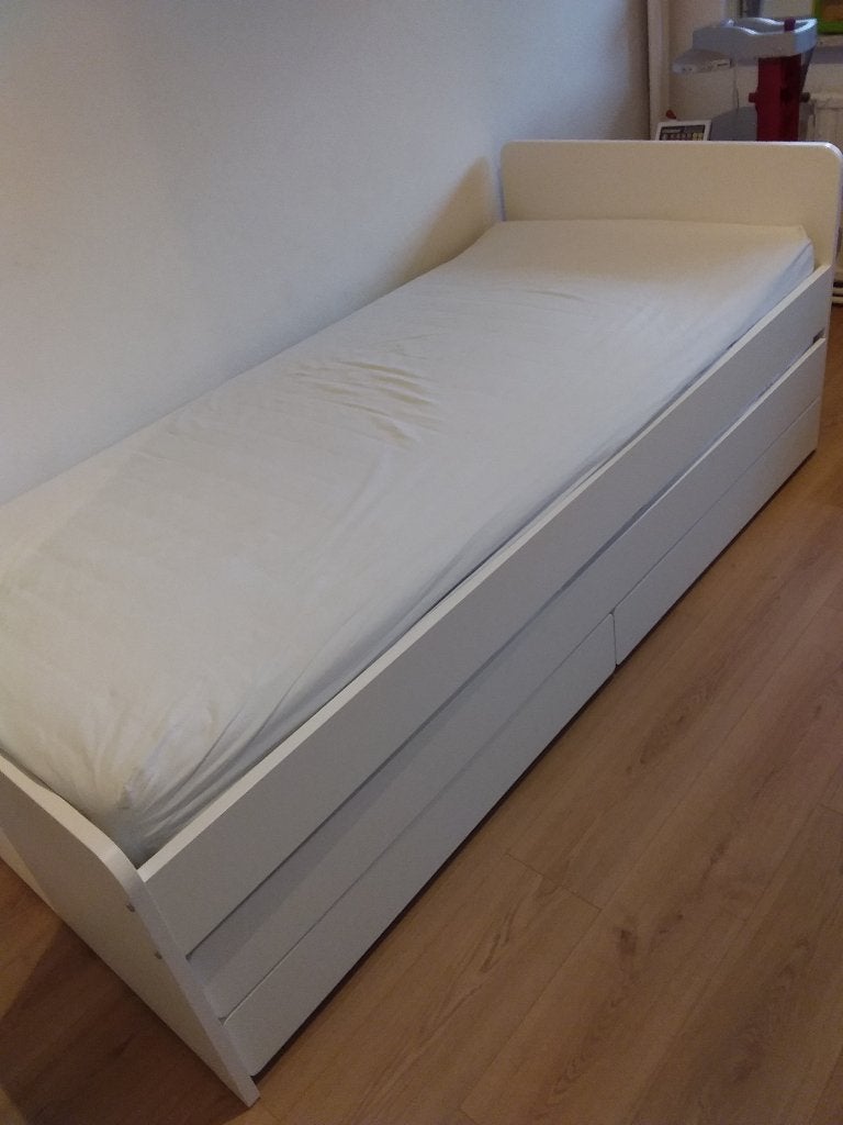 Lit gigogne enfant Ikea slakt, Enlèvement, Comme neuf, Sommier à lattes