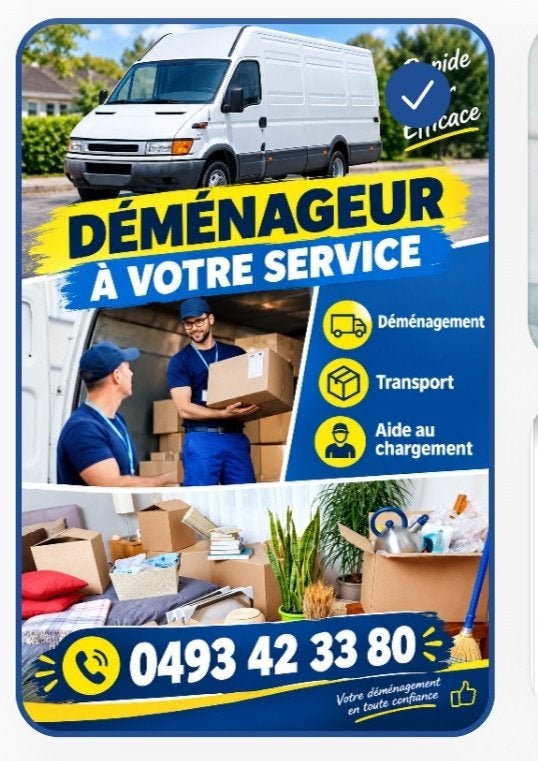 Déménageur Propose aide pour déménagement, Services & Professionnels, Service d'emballage