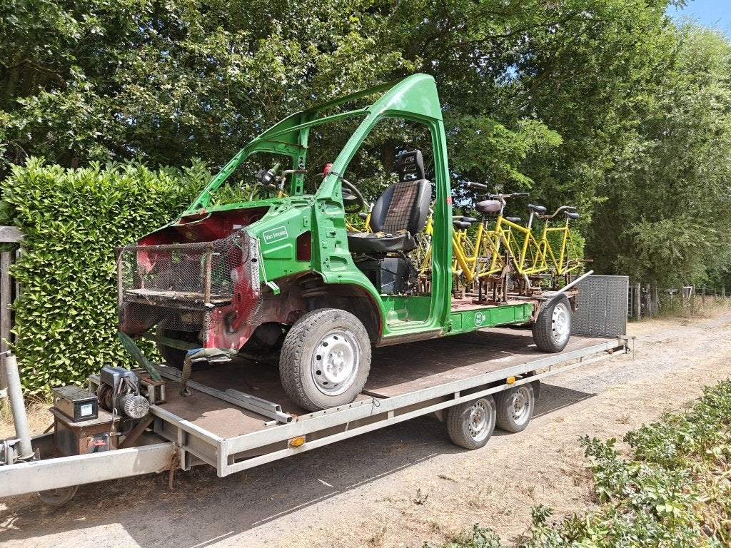 Bierfiets - 12 plaatsen - omgebouwde bus, Frein à tambour, Moins de 10 vitesses, Enlèvement, Utilisé