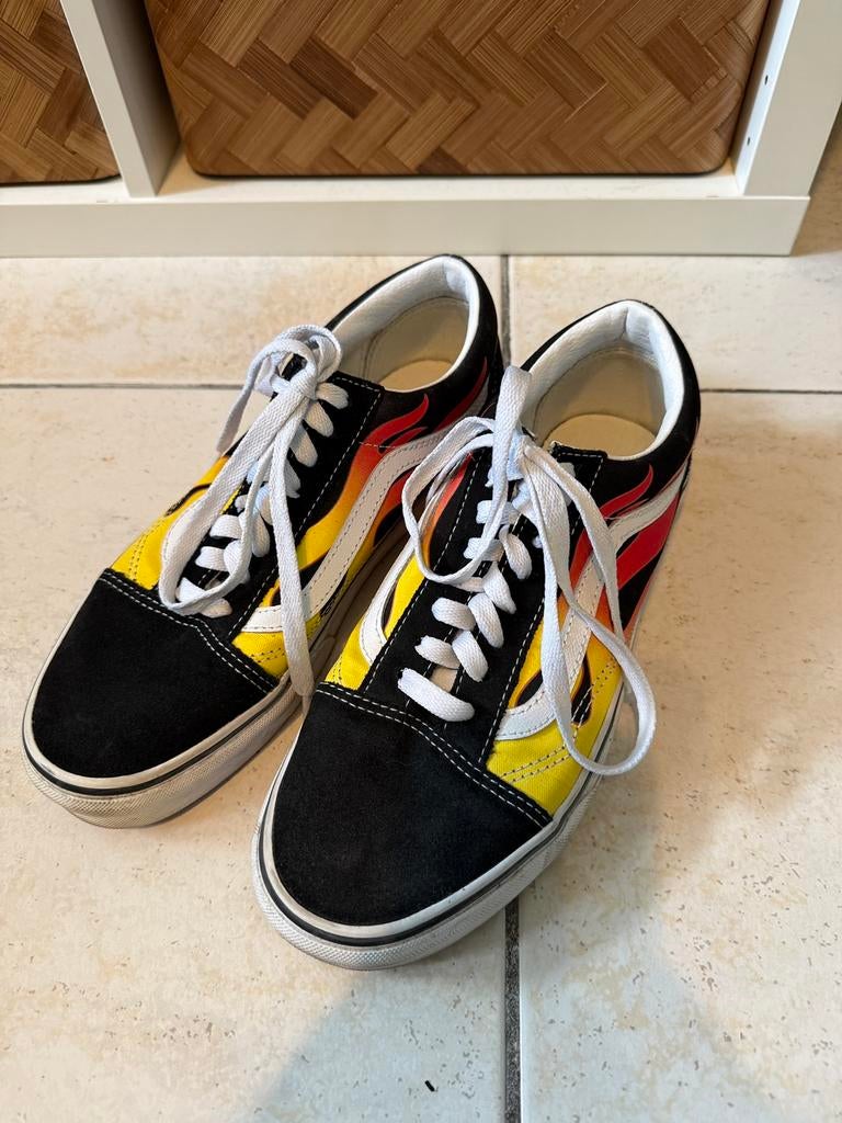 Vans Sneaker maat 40, Zwart, Ophalen of Verzenden, Zo goed als nieuw, Sneakers