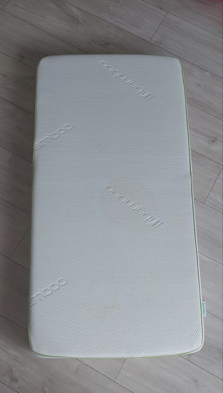 bamboe babybedmatras - bamboe babymatras, Kinderen en Baby's, Gebruikt, Ledikant