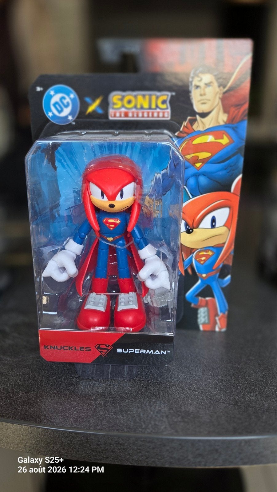 Sonic  DC — Knuckles Superman — Jakks Pacific-figuur — Nieu, Ophalen, Nieuw