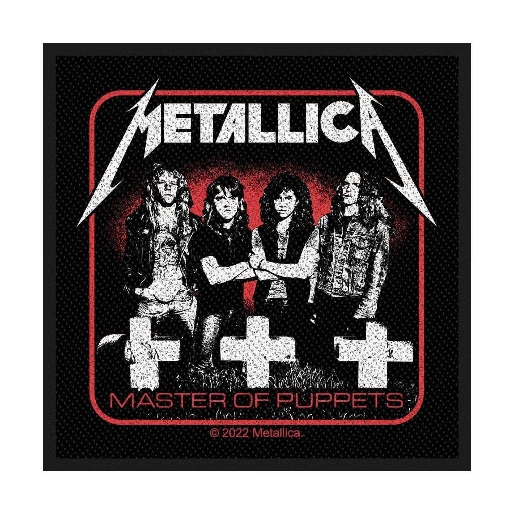 Metallica - Master of Puppets Band - Patch off. merchandise, Ophalen of Verzenden, Nieuw