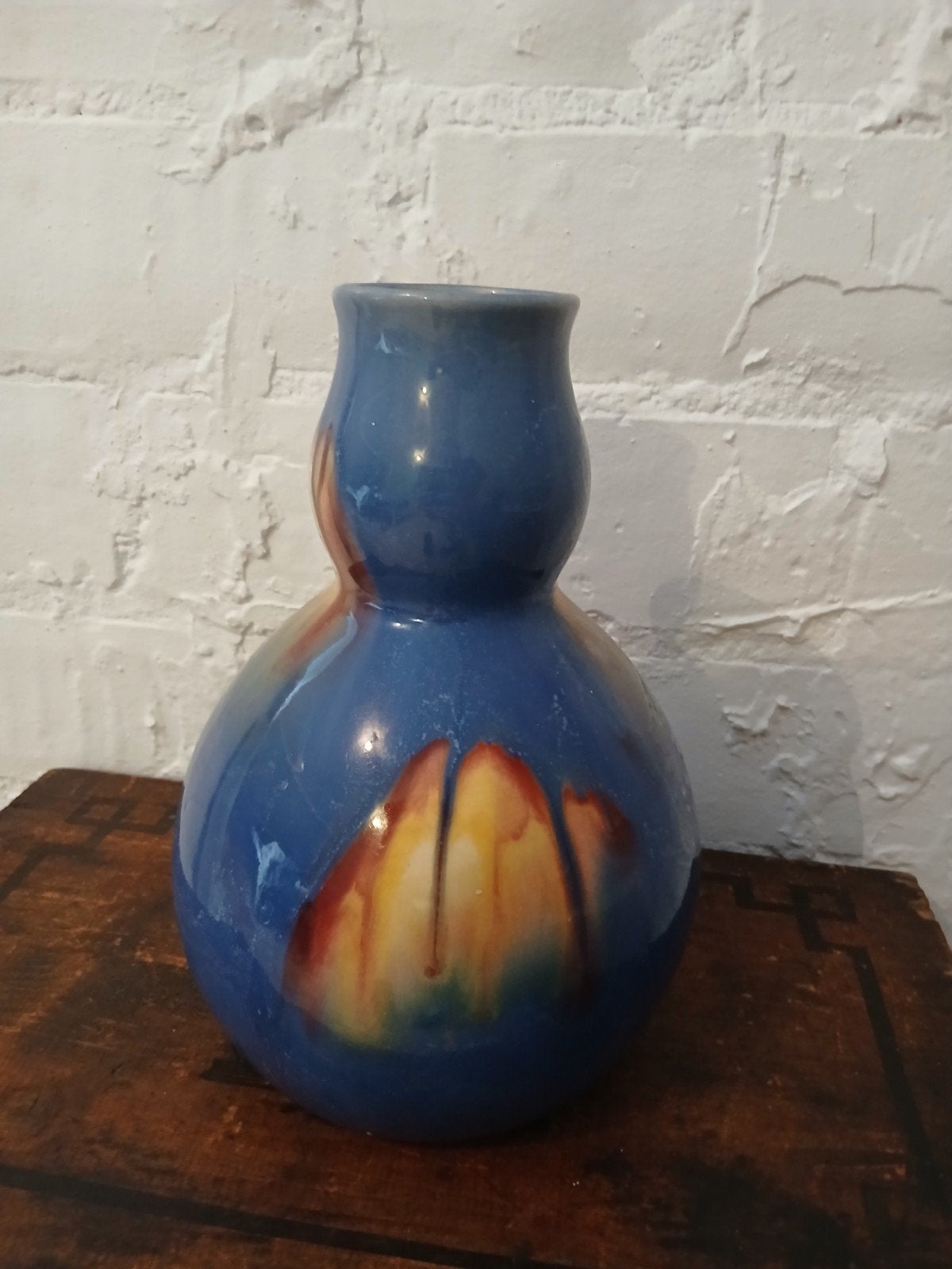 art deco Thulin vaas, Ophalen