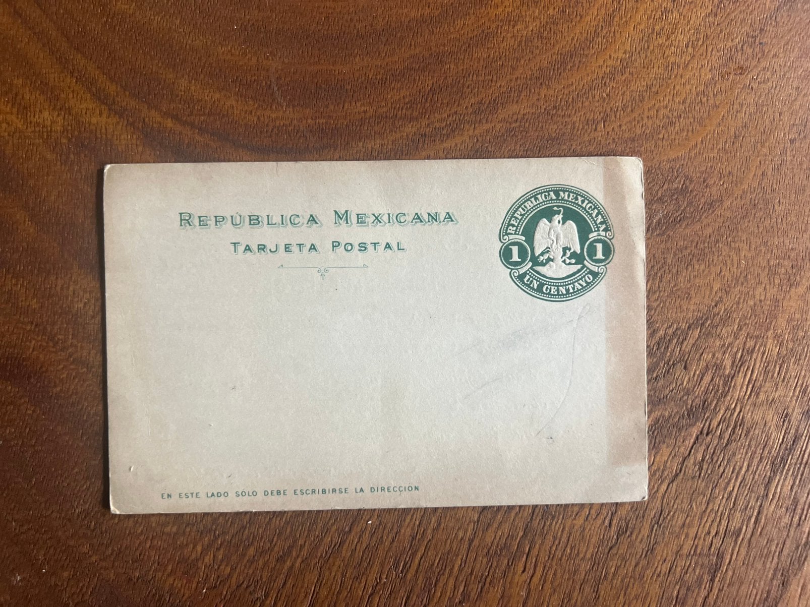 Carte postale ancienne Mexique – Mexico 1901, Enlèvement ou Envoi, Avant 1920, Affranchie, Hors Europe
