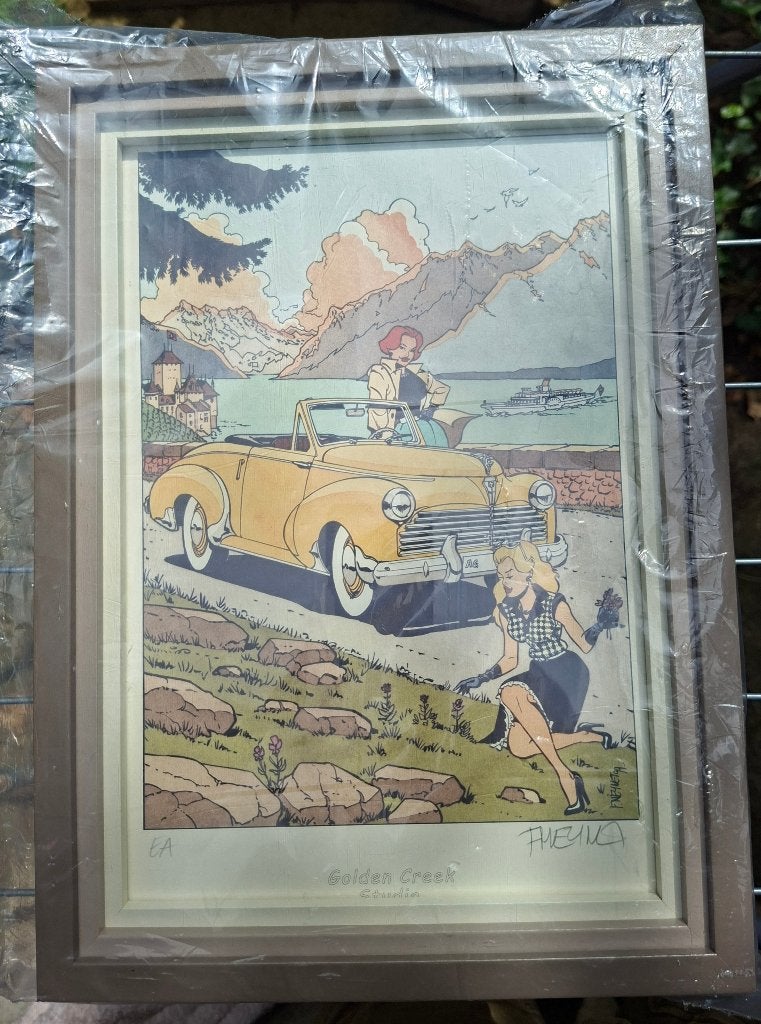 Ex-libris. Golden creek studio. 300ex, Livres, Enlèvement ou Envoi, Une BD, Meynet/ Félix, Comme neuf
