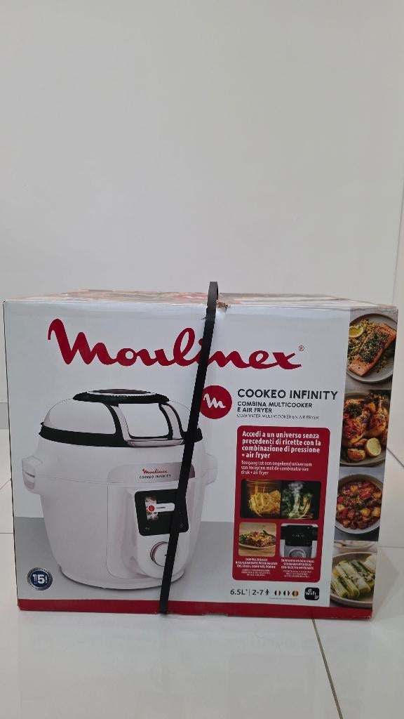Moulinex cookeo infinity, Ophalen, Nieuw, Vrijstaand, Elektrisch