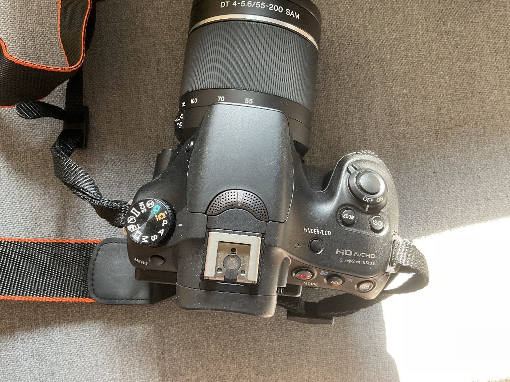 Sony Alpha 58 met 2 lenzen, Audio, Tv en Foto, Ophalen, Oplader, Sony