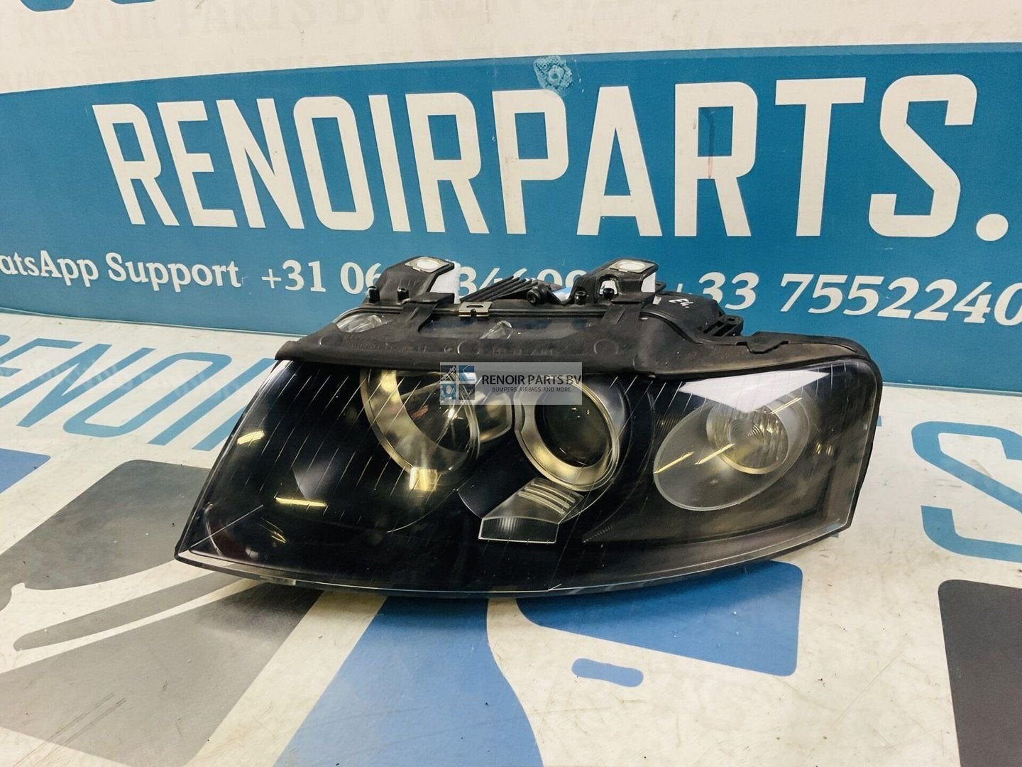 Koplamp Audi A4 B6 Carbio 8H094103AC H7 Links 2-D7-8538, Gebruikt, -, -, 6 maanden garantie