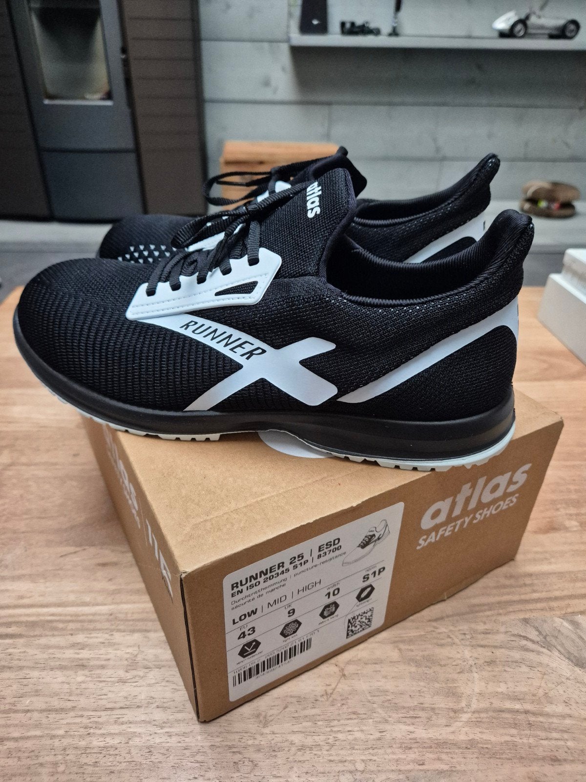Atlas Runner 25 !!neuves!! 43, Kleding | Heren, Schoenen, Zwart, Nieuw, Ophalen of Verzenden, ATLAS  for  MEN