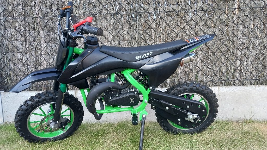 Crossmoto 49cc nitro, Fietsen en Brommers, Ophalen, Gebruikt