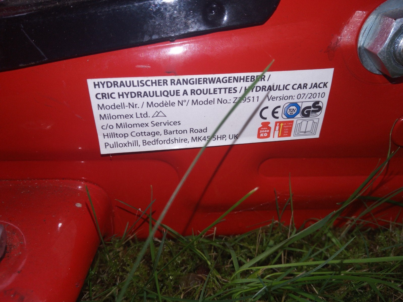 À vendre : un système hydraulique d'occasion mais qui foncti, Enlèvement