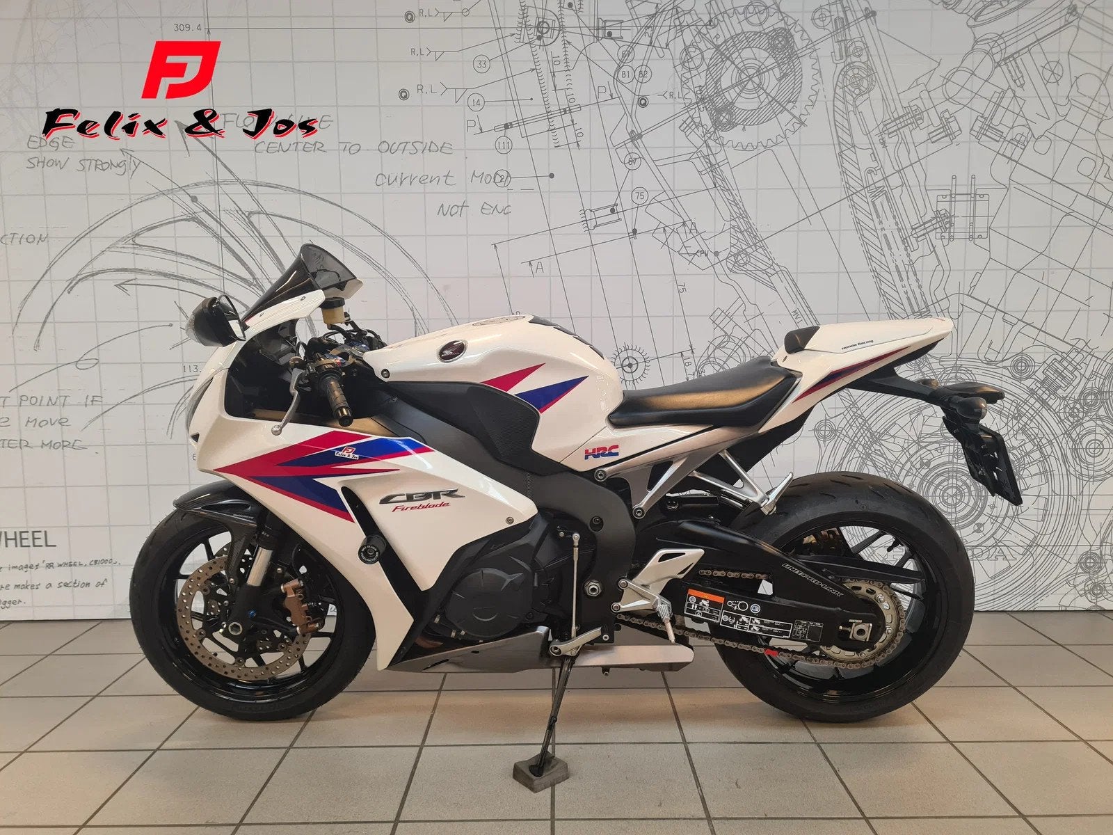 Honda CBR1000RR (bj 2012), Super Sport, Handgeschakeld, Gebruikt, Bedrijf