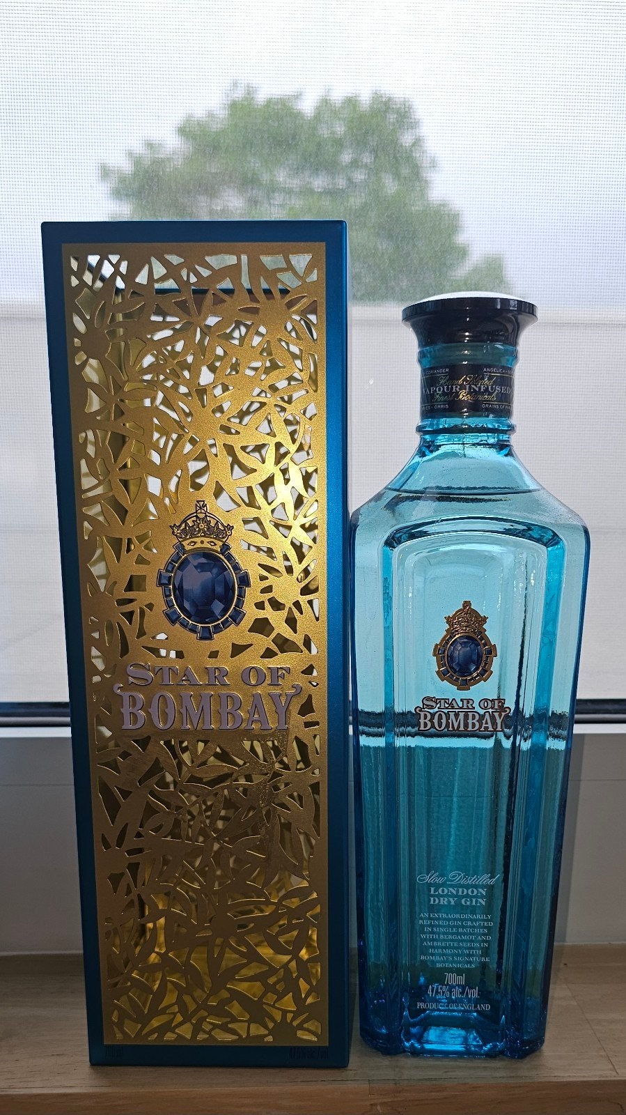 Star of Bombay Gin 70 cl — Coffret cadeau de luxe, Collections, Enlèvement