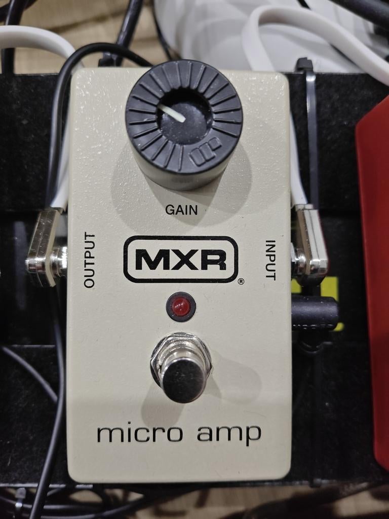 MXR microversterker - Clean Boost, Muziek en Instrumenten, Ophalen of Verzenden, Gebruikt, Distortion, Overdrive of Fuzz