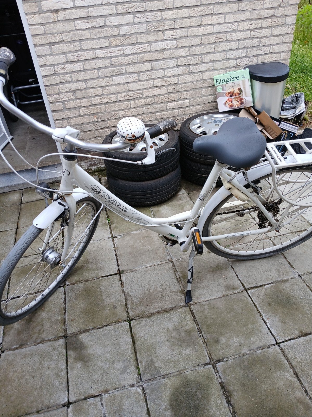 Oxford fiets met versnelling geblokkeerd, Ophalen