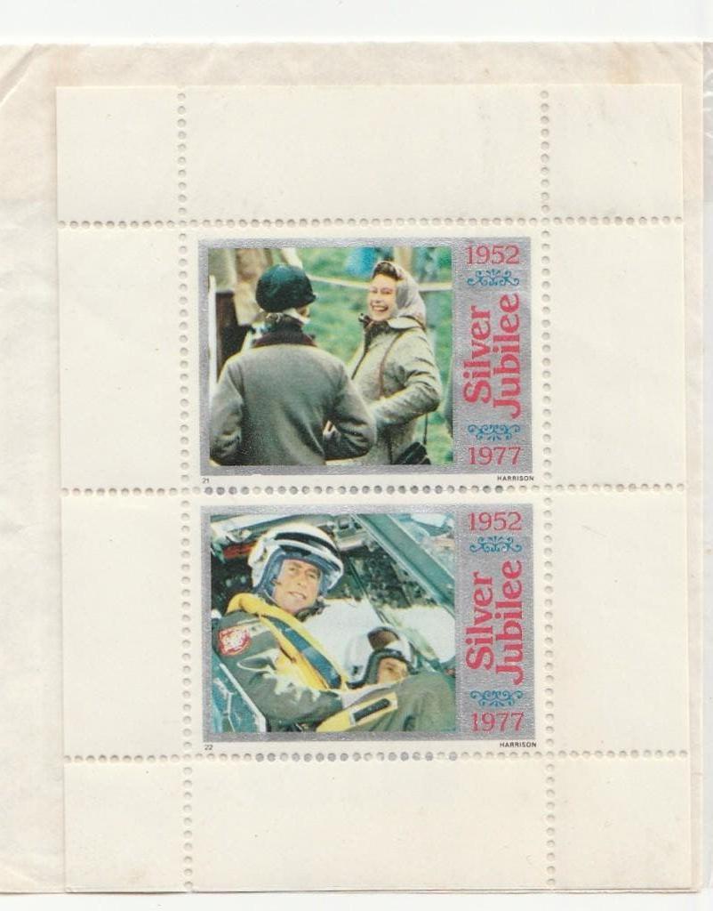 Herdenkingszegels Zilveren Jubileum (1977) – TOTAL x8 unc., Ophalen of Verzenden, Postfris