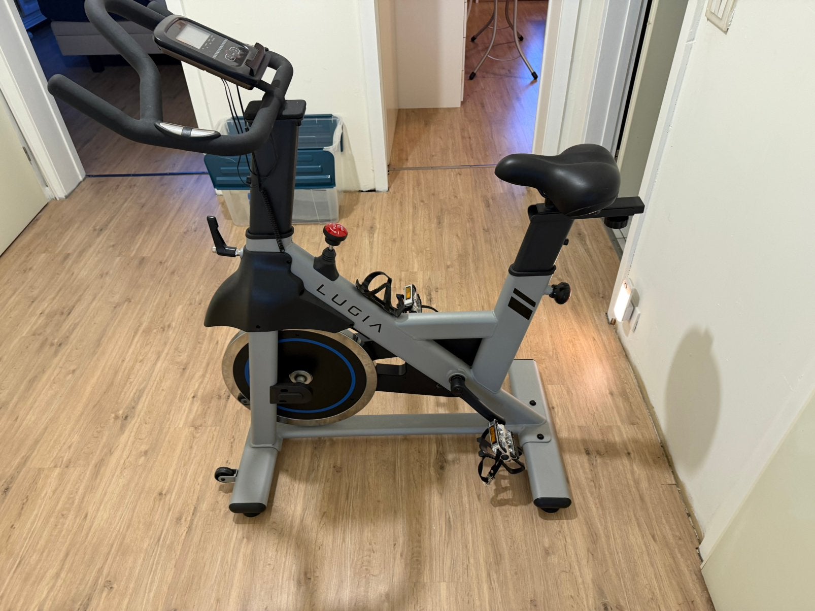hometrainer lugia, Sports & Fitness, Appareils de fitness, Jambes, Comme neuf, Enlèvement, Métal