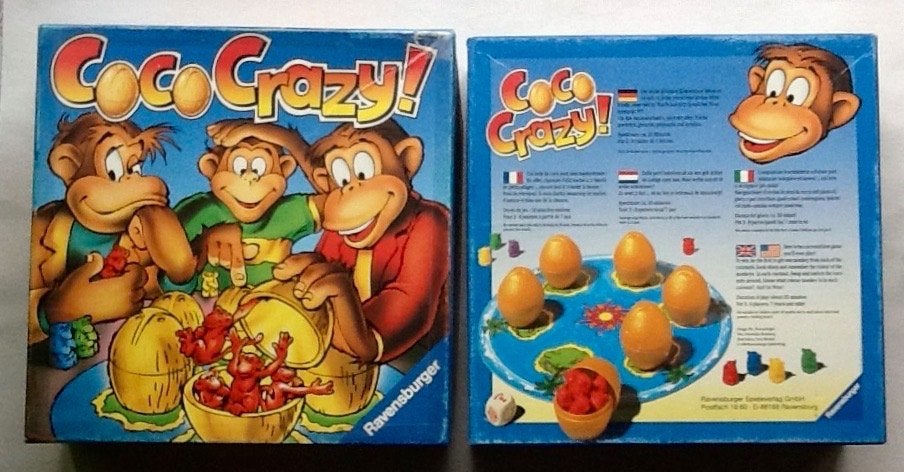 Jeu *** COCO CRAZY *** le jeu des petits singes - 6 ans et +, Enlèvement ou Envoi, Utilisé