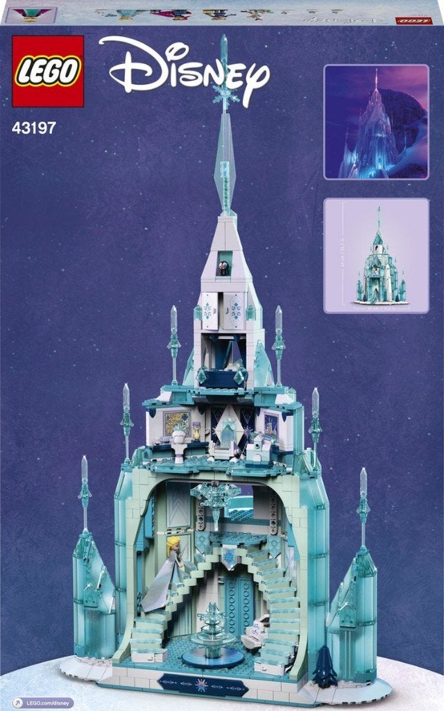 LEGO Disney Frozen 2 Het IJskasteel - 43197, Lego, Nieuw, Ophalen of Verzenden, Disney