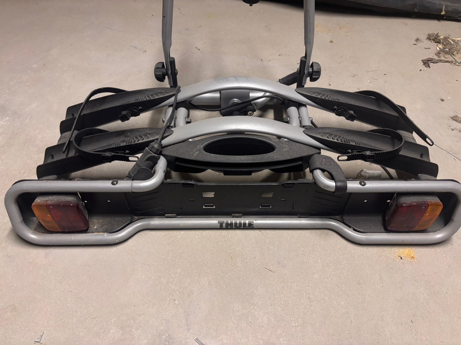 Thule Euroride fietsendrager, Auto diversen, Fietsendragers, Ophalen, 2 fietsen, Gebruikt, Elektrische fiets