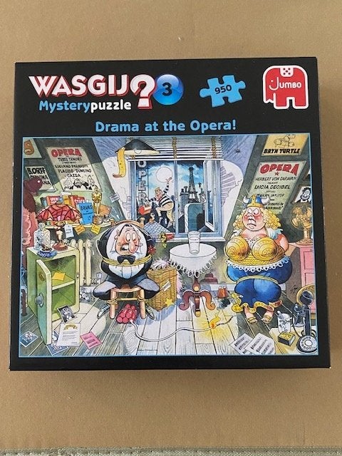 Wasgij puzzel : Drama in de opera ( 950 stukjes ), Ophalen of Verzenden