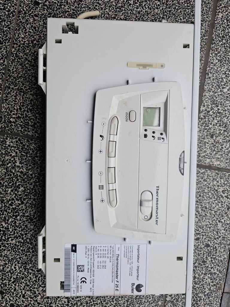 Bulex Hoofdplint f25e elektronische kart, Ophalen