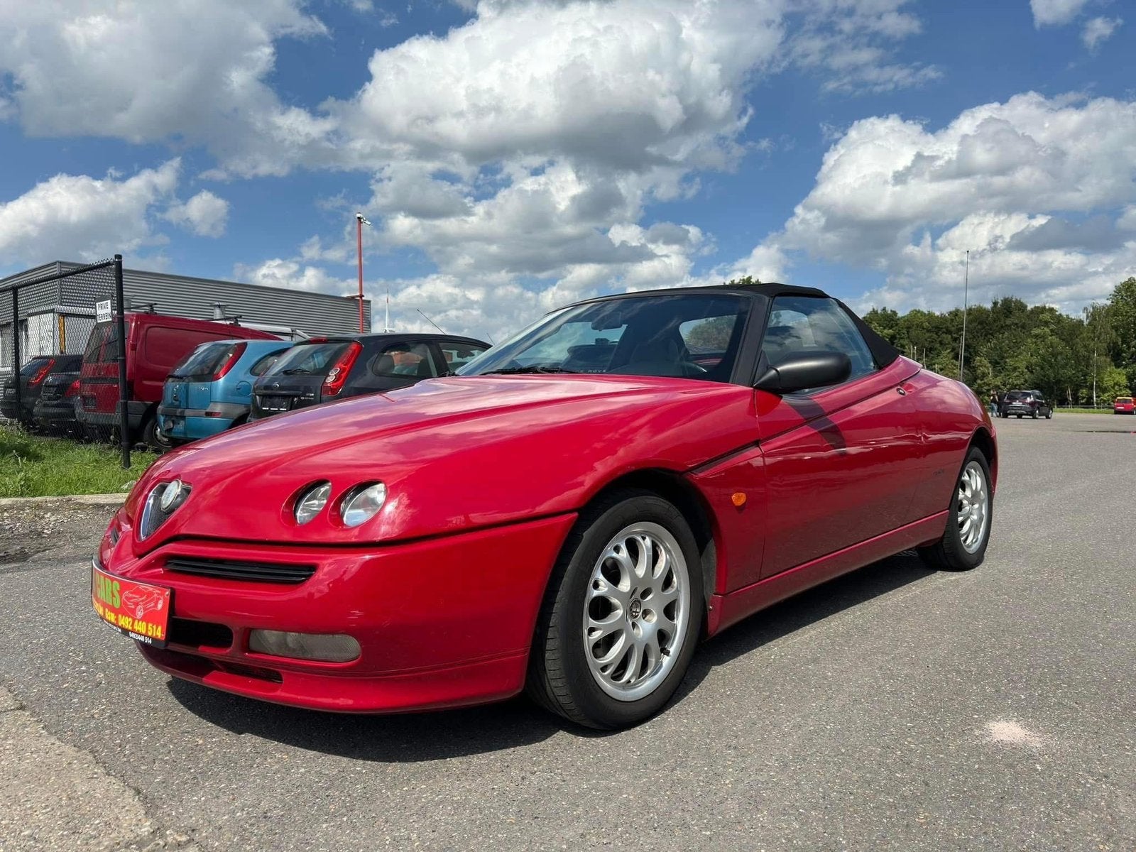 Alfa Romeo Spider 2.0 Twin Spark Cabrio Airco, Auto's, Alfa Romeo, Leder, Bedrijf, Handgeschakeld, 2 zetels