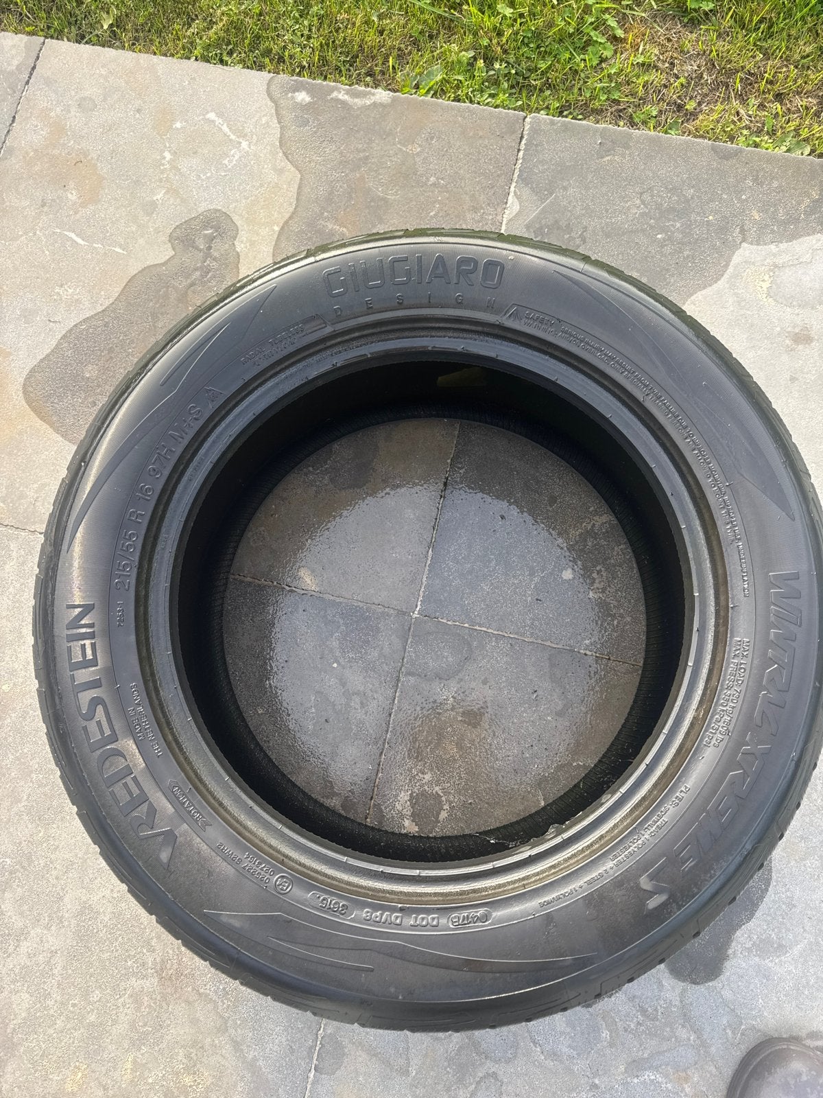 Set van 4 Vredestein Winterbanden 215/55 R16 97H, Auto-onderdelen, Ophalen, 16 inch, Winterbanden, Band(en)
