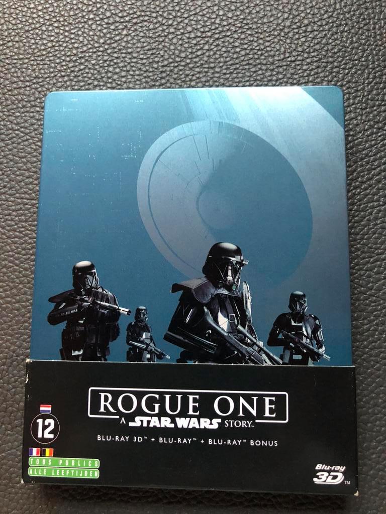 Box met 3D Blu-ray, Blu-ray, bonus Blu-ray  Rogue One Star W, Cd's en Dvd's, Blu-ray, Zo goed als nieuw, Avontuur, Boxset, Ophalen of Verzenden