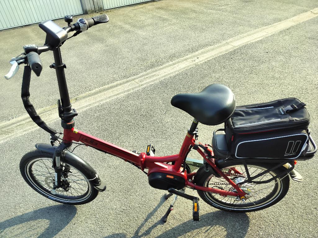 Elektrische vouwfietsen LACROS, Fietsen en Brommers, Elektrische fietsen, Zo goed als nieuw, Overige merken, 50 km per accu of meer
