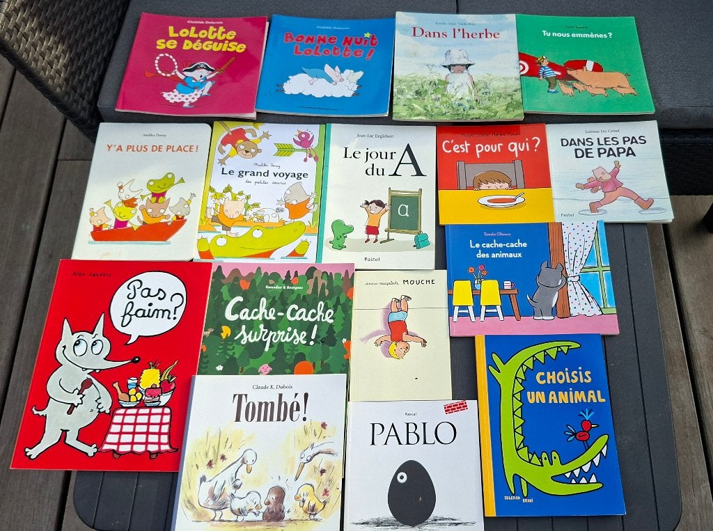 lot 16 livres 2/4ans (collection titoumax), Livres, Livres pour enfants | 0 an et plus, Enlèvement, Utilisé, 2 à 3 ans