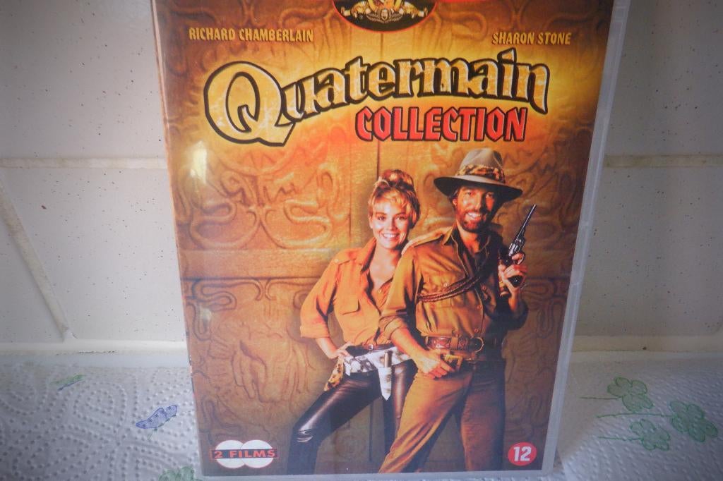 DVD Quatermain Collection.(Richard Chamberlain & Sharon St.), Cd's en Dvd's, Dvd's | Avontuur, Vanaf 12 jaar, Ophalen of Verzenden