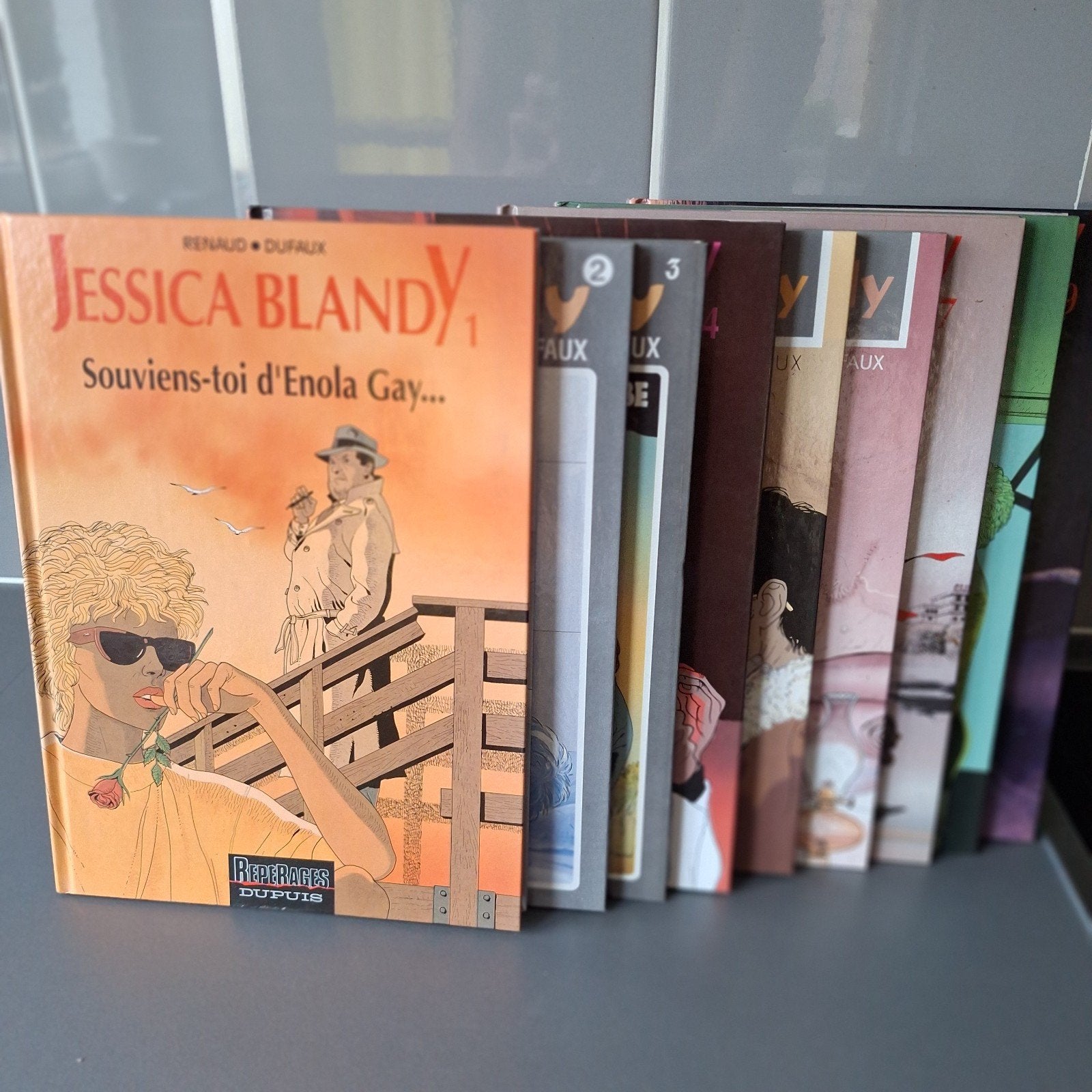 9 BD Jessica Blandy dont 5 en édition originale, Ophalen, Zo goed als nieuw