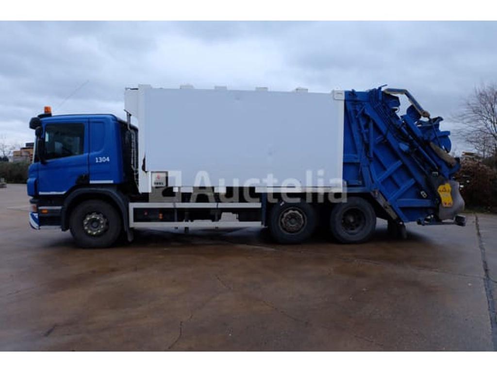 REF:1304 - Camion poubelle Scania PRT (P380) (2011-326.531 k, Achat, Autres carburants, TVA déductible, Scania