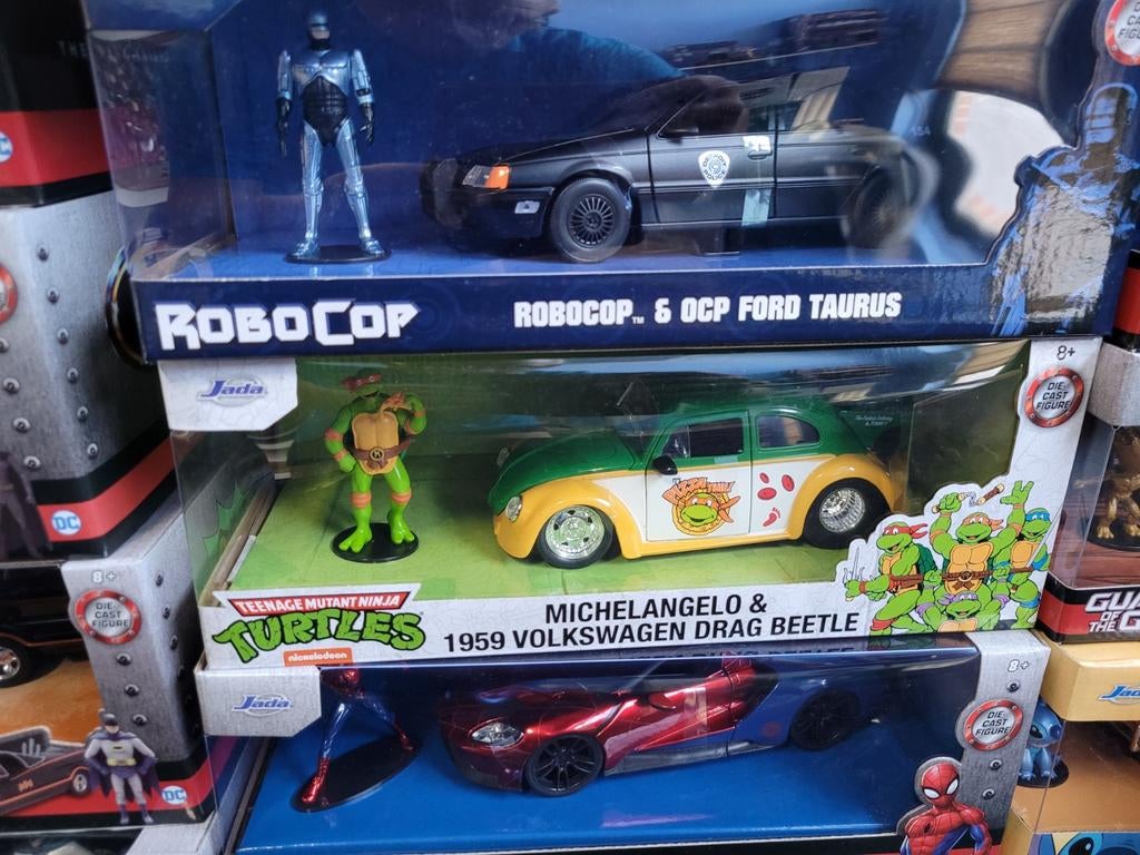 Film autos van Jada toys nieuw 1/25 met pop Prijs stuk 35 eu, Ophalen, Jada