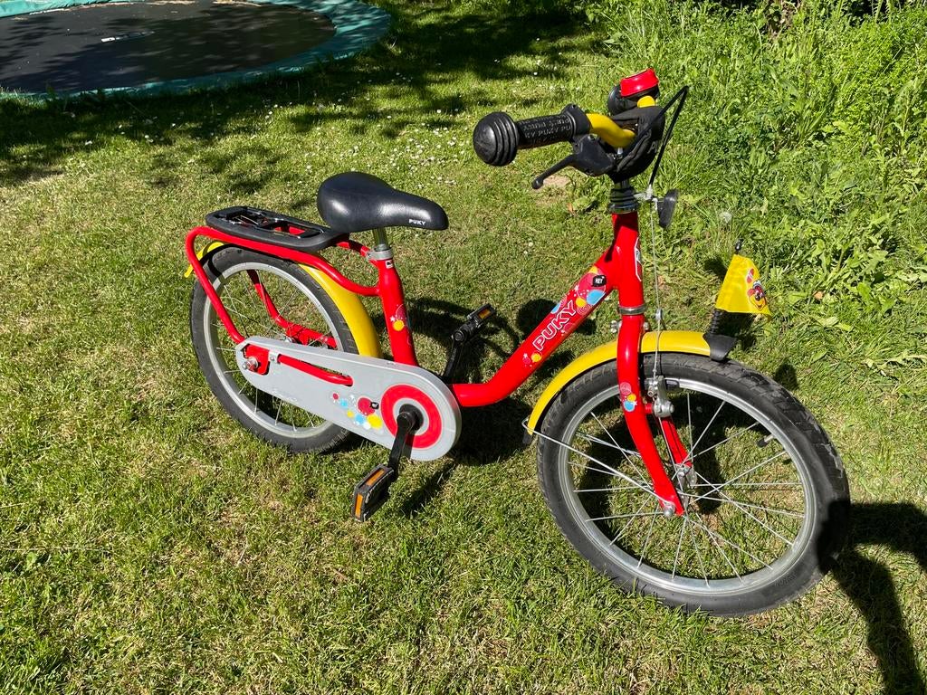 Kinderfiets Puky 16 inch, Fietsen en Brommers, Ophalen, Gebruikt, Terugtraprem, 16 tot 20 inch